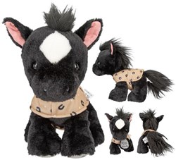 Depesche Plüschtier Pferd Miss Melody Black Angel 20 cm Spielzeug