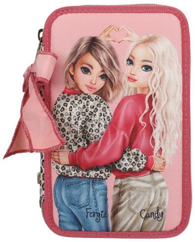 Depesche Federmäppchen TOPModel 3-Fach LEOHEART für Schule und Kreativität-2