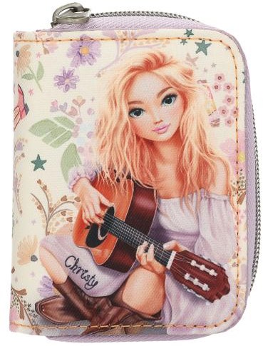 Depesche TOPModel portefeuille cowgirl - portefeuille enfant crème violet-2