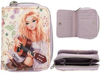Depesche TOPModel portefeuille cowgirl - portefeuille enfant crème violet