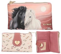 Depesche Miss Melody portefeuille rose motif cheval BLOSSOM PONY