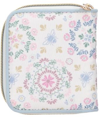 Depesche TOPModel portefeuille festival bleu clair motif floral-3