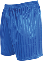Precision short de football rayé polyester Royal XL adulte sport