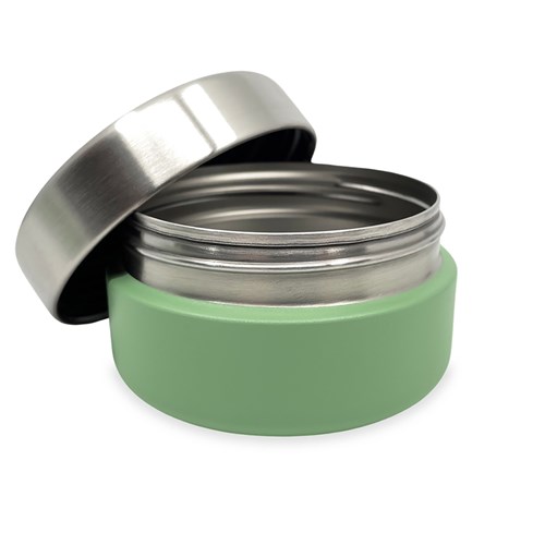 Smikkels - Stainless steel foodjar 280ml Green-2