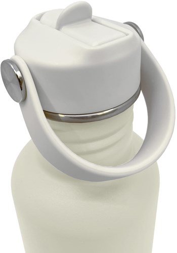 Smikkels gourde inox 350ml blanc doux - bouteille durable-2