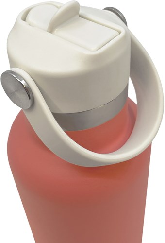 Smikkels - RVS Thermos drinkfles 350ml - Roze-2