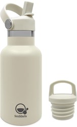 Smikkels - RVS Thermos drinkfles 350ml - Zacht wit