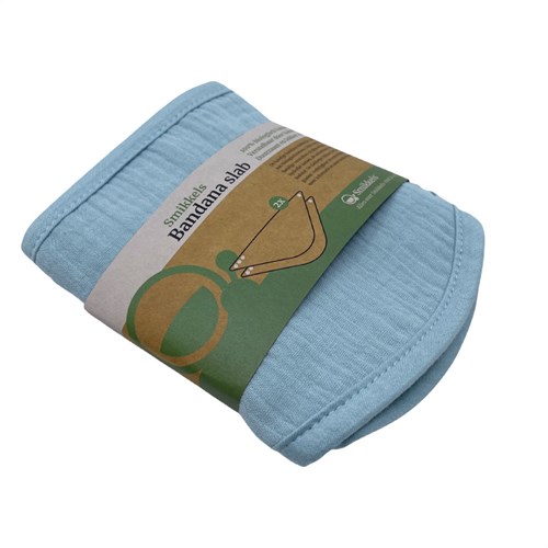 Smikkels - Bandana-Lätzchen (2 Stück) - Blau-2