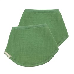 Smikkels - Bandana bibs (set) - Green