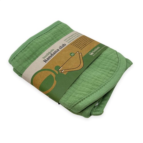 Smikkels - Bandana-Lätzchen (2 Stück) - Grün-2