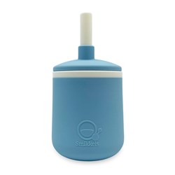 Smikkels - Kinderbecher aus Silikon - Blau