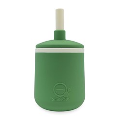 Smikkels - Gobelet enfant en silicone - Vert