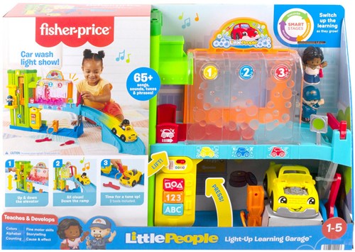 Fisher-Price Little People Garage - Garage Jouet Interactif Voitures