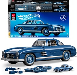 Hot Wheels coffret de construction Mercedes-Benz 300 SL - 1600 pièces - voiture de collection