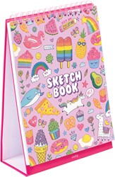 Ooly - Sketch & Show Standing Sketchbook - Cute Doodle World