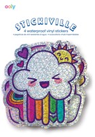Ooly - Stickiville Stickers: Happy Rainbows - Vinyl (4 Die-Cut)