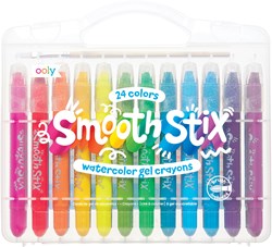 Ooly Smooth Stix Aquarell-Gelbuntstifte Großes Set