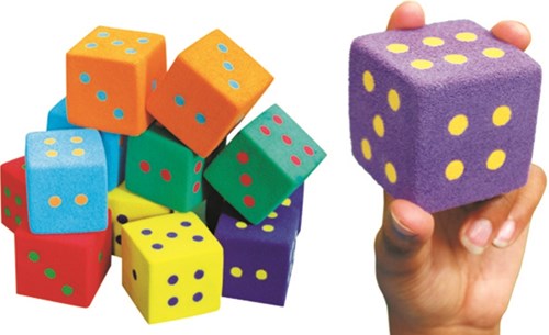 Spordas dés UltraFoam lot de 12 jouet éducatif pour enfants