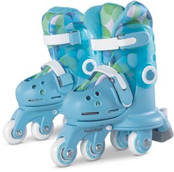 Yvolution Kinderskates Twista blau verstellbar Größe 30-34 Skates