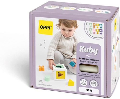 OPPI Würfelspielzeug für Kleinkinder - Lernspiel Motorik ab 12 Monaten-2