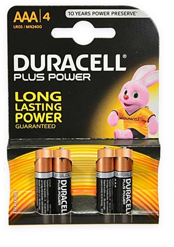 Duracell Plus Power AAA Einwegbatterie Alkali