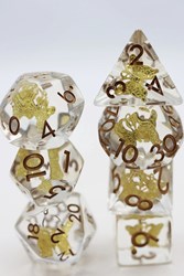 Foam Brain Games set de dés Gilded Butterfly pour jeux de rôle