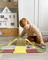 Viking Toys Ecoline - Stratenset met laadstation-2