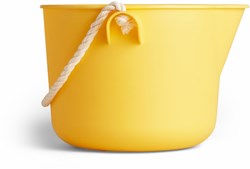 Viking Toys seau - grand seau de plage jaune plastique recyclé