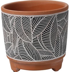 Bloempot aardewerk 13,7x13,2cm