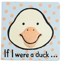 Jellycat Buch Wenn ich eine Ente wäre - 2x15x15cm