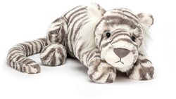 Jellycat Kuscheltier Sacha Schneetiger Little - 27cm Plüsch