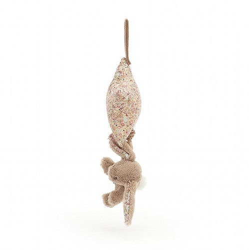 Jellycat Spieluhr Kuscheltier Blossom Bea Beige Hase - 7x19x28cm-2
