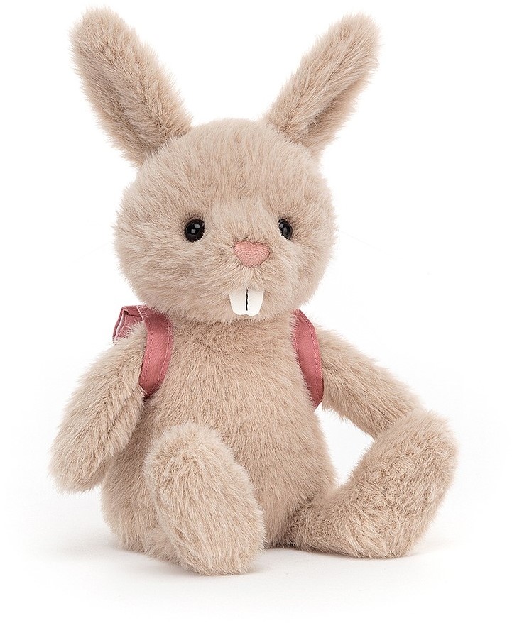Jellycat Peluche Sac dos Lapin 9x10x22cm