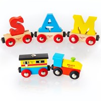 Bigjigs Buchstabenzug Wagon-2