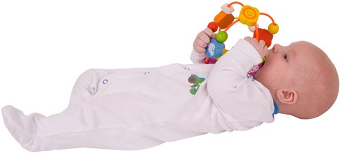BigJigs Aktivitätsball Baby - sensorisches Holzspielzeug-3