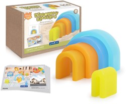 Guidecraft Discovery Stackers - Natural Tall Arch