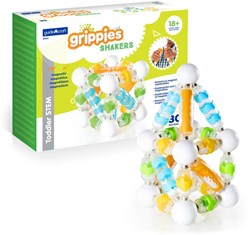 Guidecraft jouet magnétique Grippies shakers - jeu de construction éducatif
