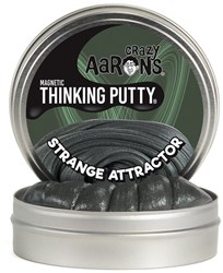 Crazy Aaron's pâte à modeler magnétique Strange Attractor noir multicolore
