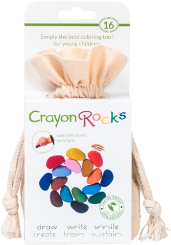 Megaform Wachsmalstifte Crayon Rocks 16 Farben ökologisch und sicher