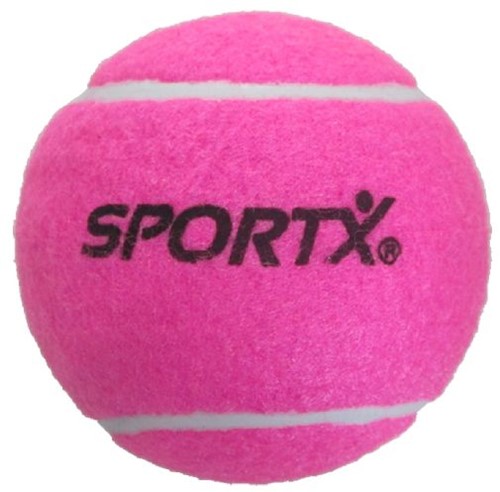 SportX Jumbo Tennisball L Rosa