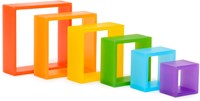 Guidecraft Discovery Squares - Rainbow 10