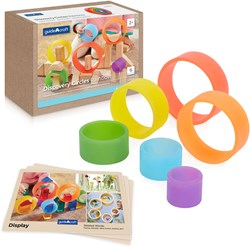Guidecraft Discovery Circles - Rainbow