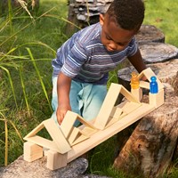 Guidecraft Discovery Triangles - Natural-3