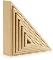 Guidecraft Discovery Triangles - Natural 8