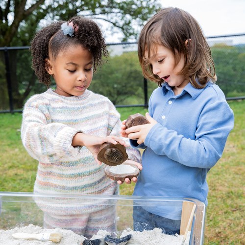 Guidecraft jouet éducatif Magnetic Matching Fossil Stones - set de 6-2