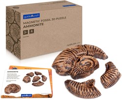 Guidecraft Magnetic Fossil 3D Puzzle - Ammonite