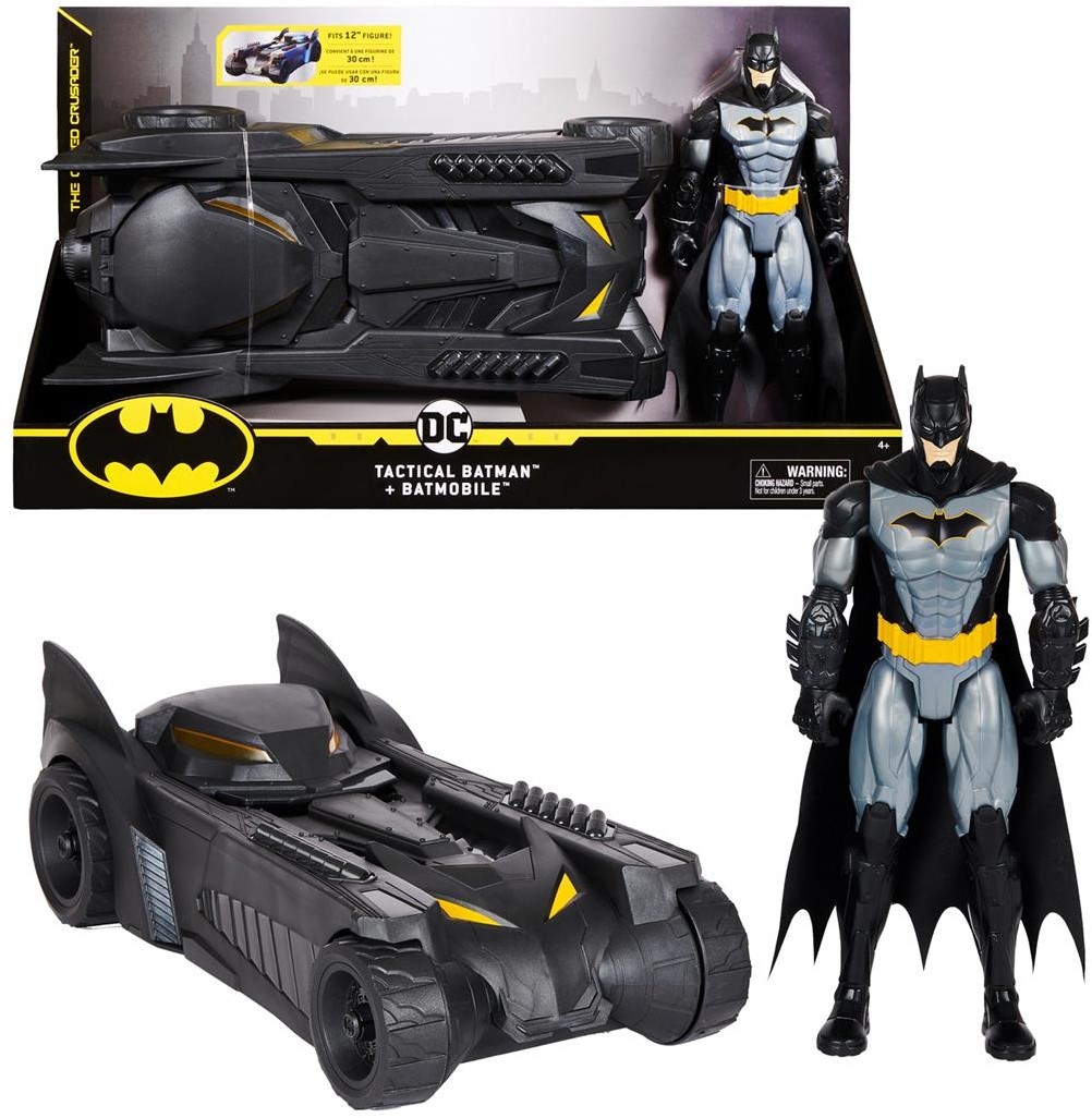 Batman Batmobile Avec Figurine 30cm