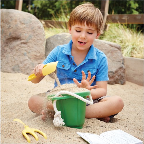 Green Toys Sandspielset - nachhaltiges Sandspielzeug grün-2