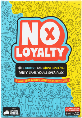 Exploding Kittens Kartenspiel No Loyalty - chaotisches Partyspiel