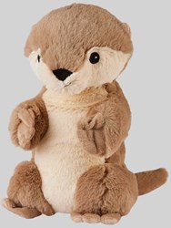 Warmies peluche chauffante loutre parfum lavande micro-ondes 30 cm